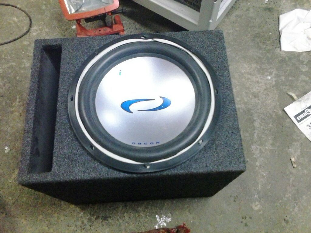 Obcon air tight I series 12inch subwoofer duel voice coil for