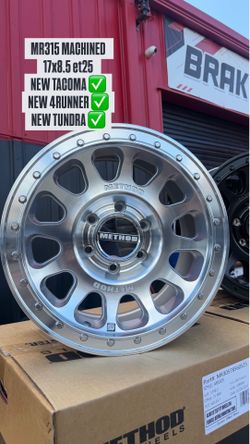 New Method Wheels Available Perfect for Tacoma,Chevy,GMC and More!!