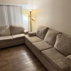 Sectional Sofa and Coffee Table together