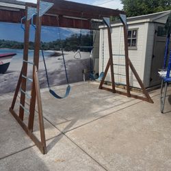 Kids Monkey Bars And Swings- Used  Free!!