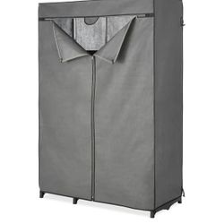Whitmor COVER ONLY for Double Rod Closet with Heavy Duty Zipper - Gray