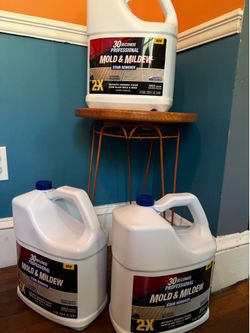 3x 2.5 Gallon Mold and stain remover