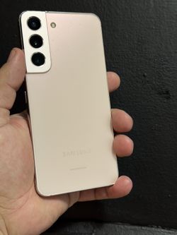Galaxy S22 128gb Pink Color Unlocked For All Carrier Only Issue Are Scratches On Screen 