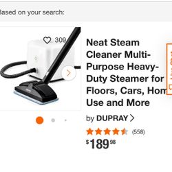 Steam Cleaner. Brand New. 