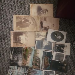 OLD RARE POST CARDS AND PICTURES FROM 1917
