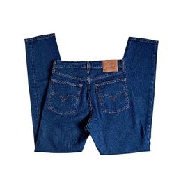 Wedgie Straight Dark Blue Levi's Jeans 