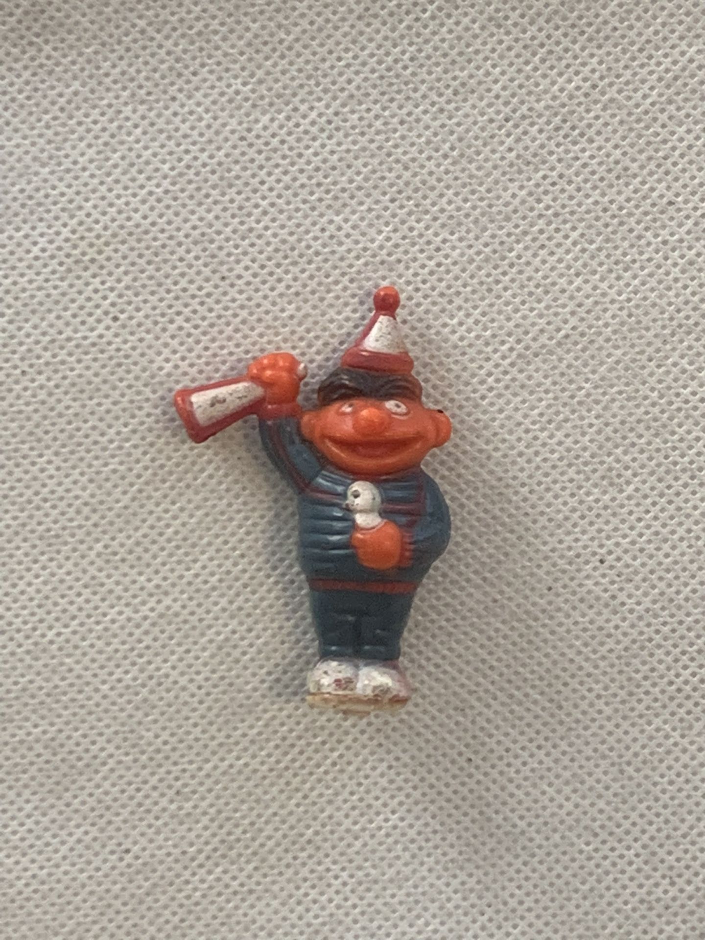 Vintage Jim Henson Wilton Sesame Street Cake Topper Ernie