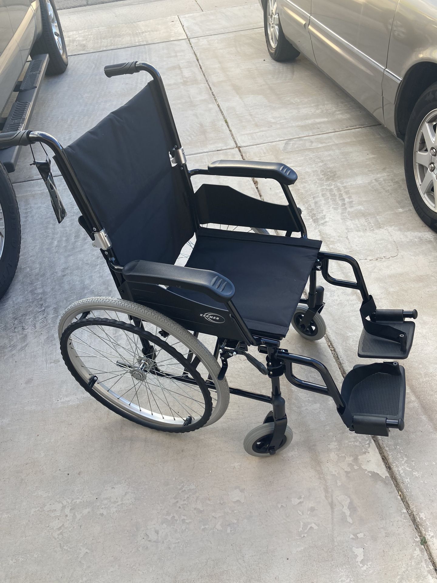 Wheelchair Lightweight 24lb Karman With Footrests for Sale in Gilbert ...