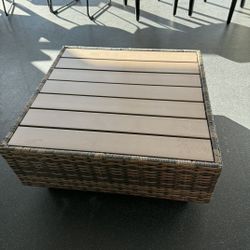 Wicker Coffee Table 