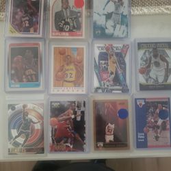 11 Card Basketball Lot