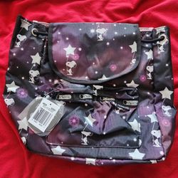 Lesportsac Small Edie Backpack Snoopy In The Stars