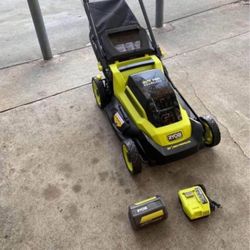 RYOBI 40V HP Brushless 20 in. Cordless Electric Battery Walk Behind Self-Propelled Mower with 6.0 Ah