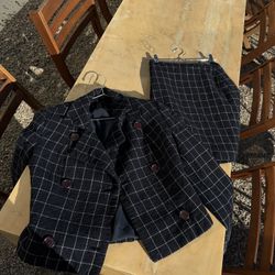 Vintage Ralph Lauren Skirt And Top Set 