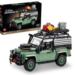 LEGO Icons Land Rover Classic Defender 90 Model Car Building Set 10317