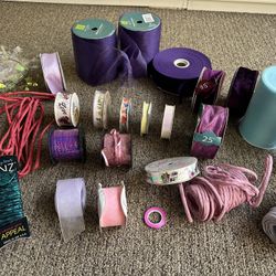 Huge RIBBON Lot-All 28 Items Sold As A Set