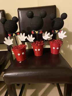 Mickey Mouse centerpieces