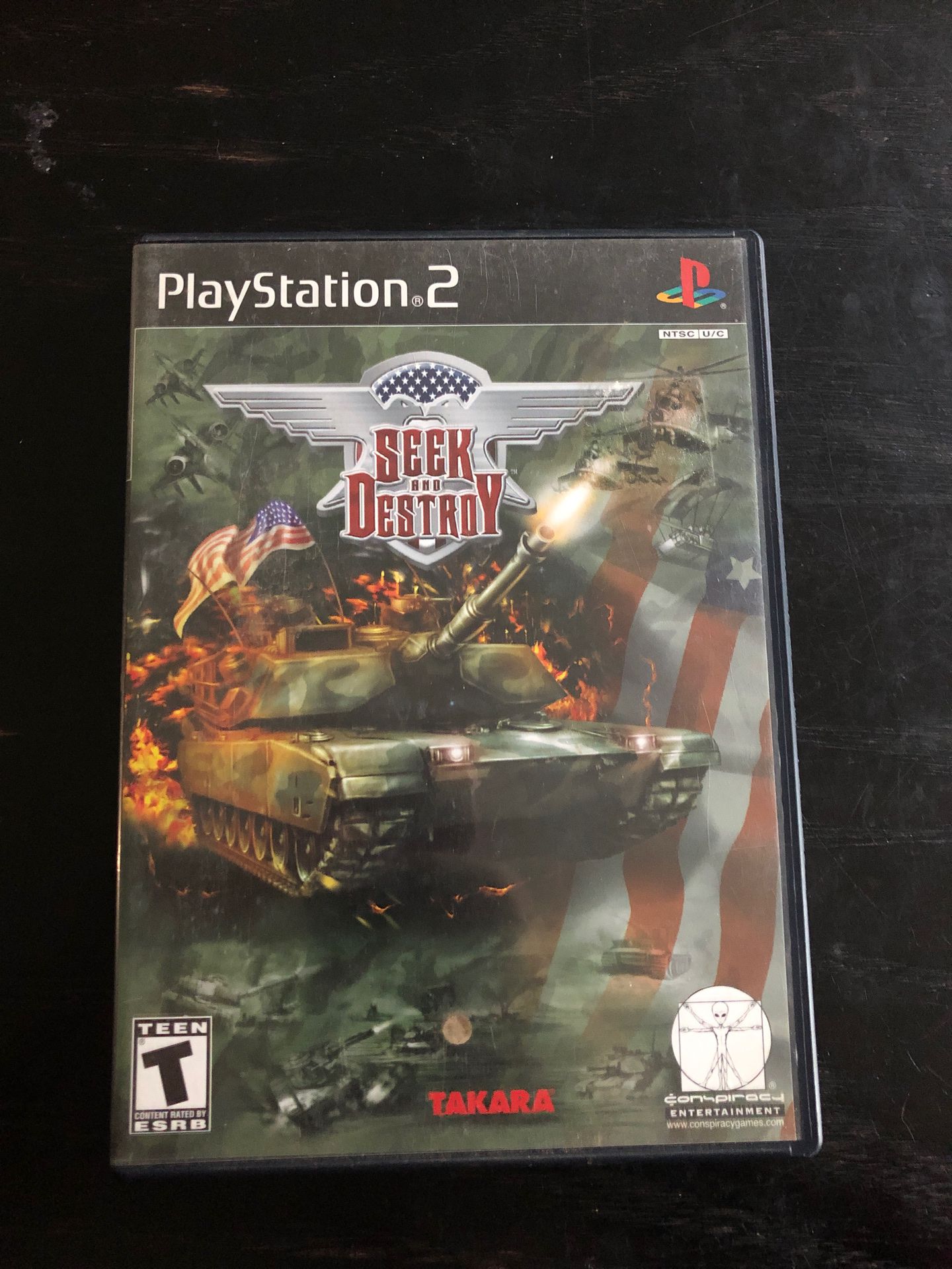 Seek and Destroy PS2 game