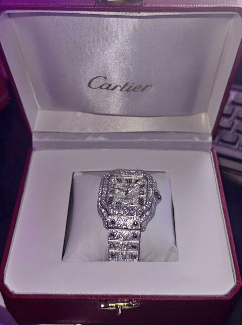 VVS moissanite Cartier (passes diamond tester)
