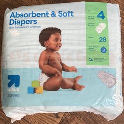Absorbent & Soft Diapers Size 4