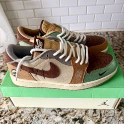 Size 9.5 - Zion Williamson Jordan 1 Low Voodoo 