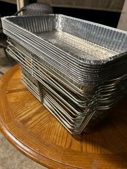 Wire racks stands & foil pans Cooking - 10 paired