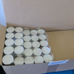 200 Tealight Candles, 8-Hours Long