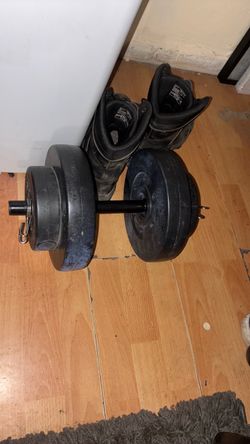 Adjustable Dumbbell with Weight Plates
