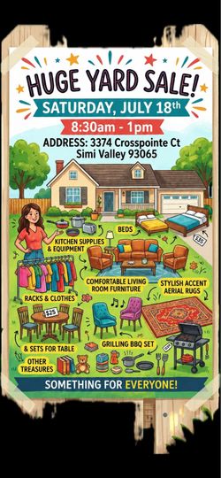 MOVING SALE
