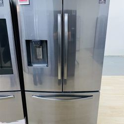 Samsung 28-cu ft French Door Refrigerator with Ice Maker-10YR WARRANTY-$167/month Y1BR