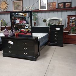 Black Full Size Bedroom Set Recámara