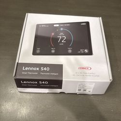Lennox S40 Thermostat Smart Air Conditioner Thermostat New