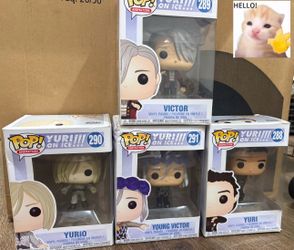 Yuri on Ice Funko Pops