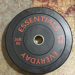 Olympic Bumper Plate Sets – Steel-Hub Rubber Plates 110LB Set