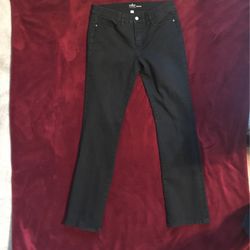 Ladies Soho Black Jeans Size 10
