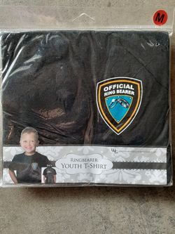 Wedding ring bearer t shirt