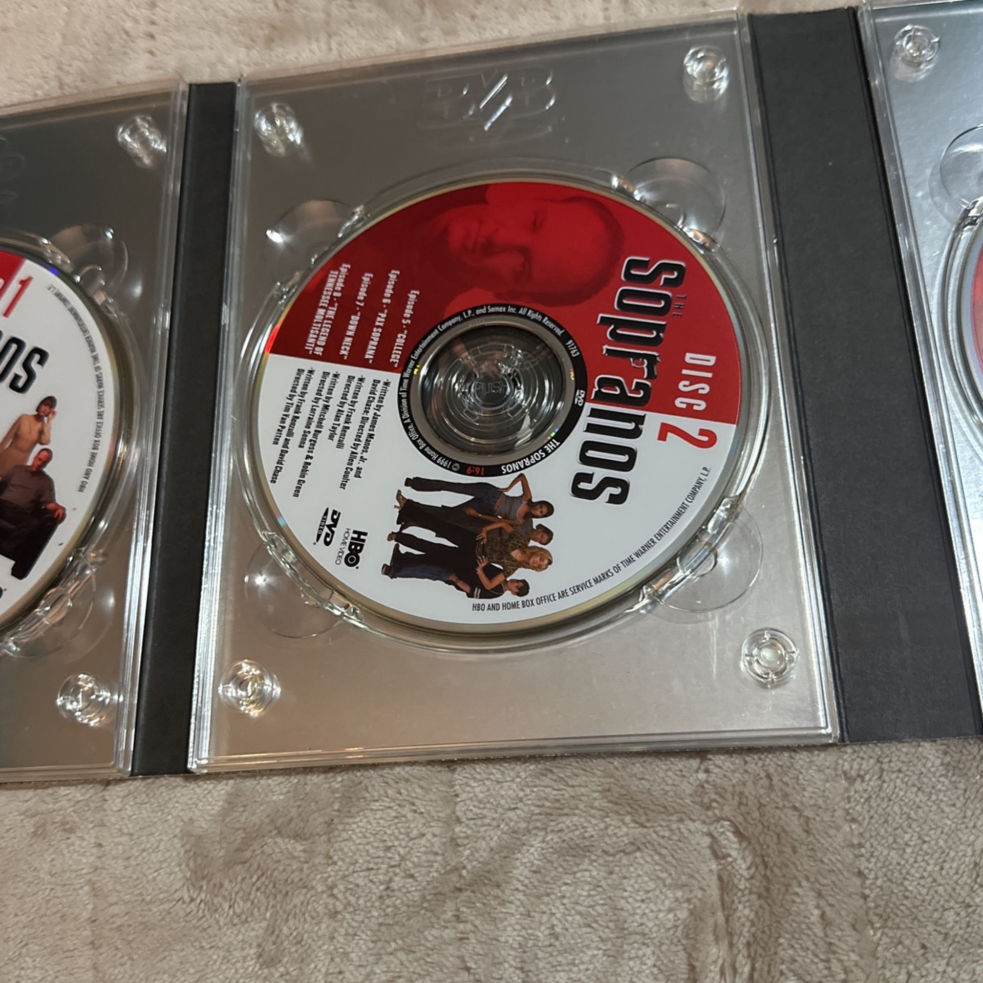 Sopranos Season 1,2,3