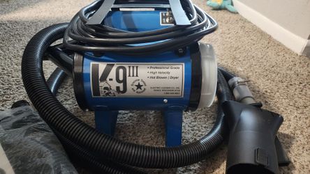 Electric Cleaner Company K-9 III Professional Dog Grooming Dryer – Blue – Like New