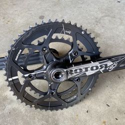 Rotor 3DF noQ 52/36 carbon crankset 172.5
