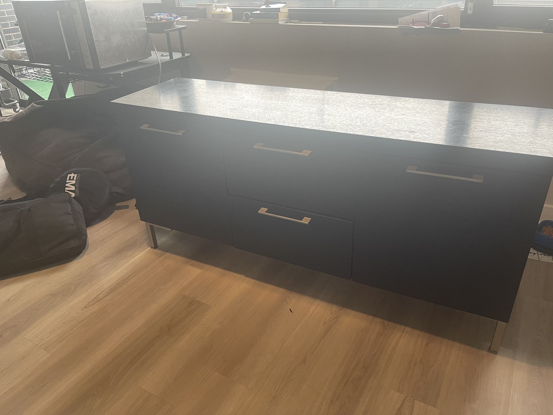 Black Dresser/Entertainment Table