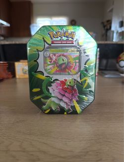 Pokémon TCG Mega Meganium ex Tin
