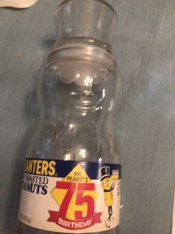 Planters Peanuts Glass Jar