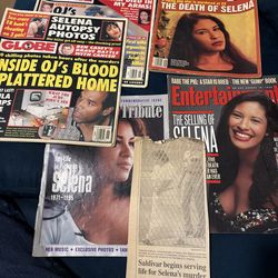 Rare 1995 Selena magazines