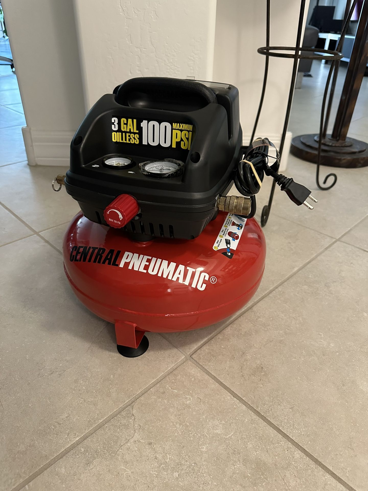 new air compressor - $75