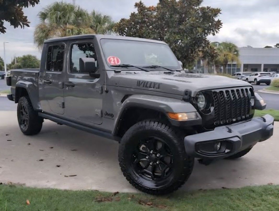 2021 Jeep Gladiator Stock Rock Rails