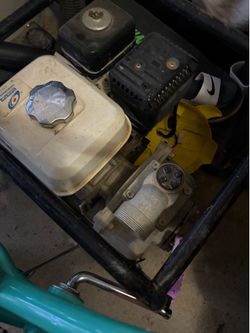 portable gas powered water pump