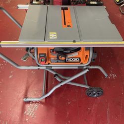 Ridgid Table Saw