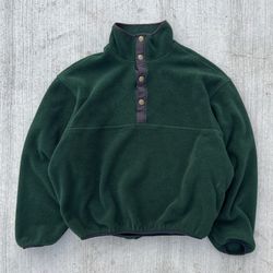 Vintage Woolrich Snap on Fleece 