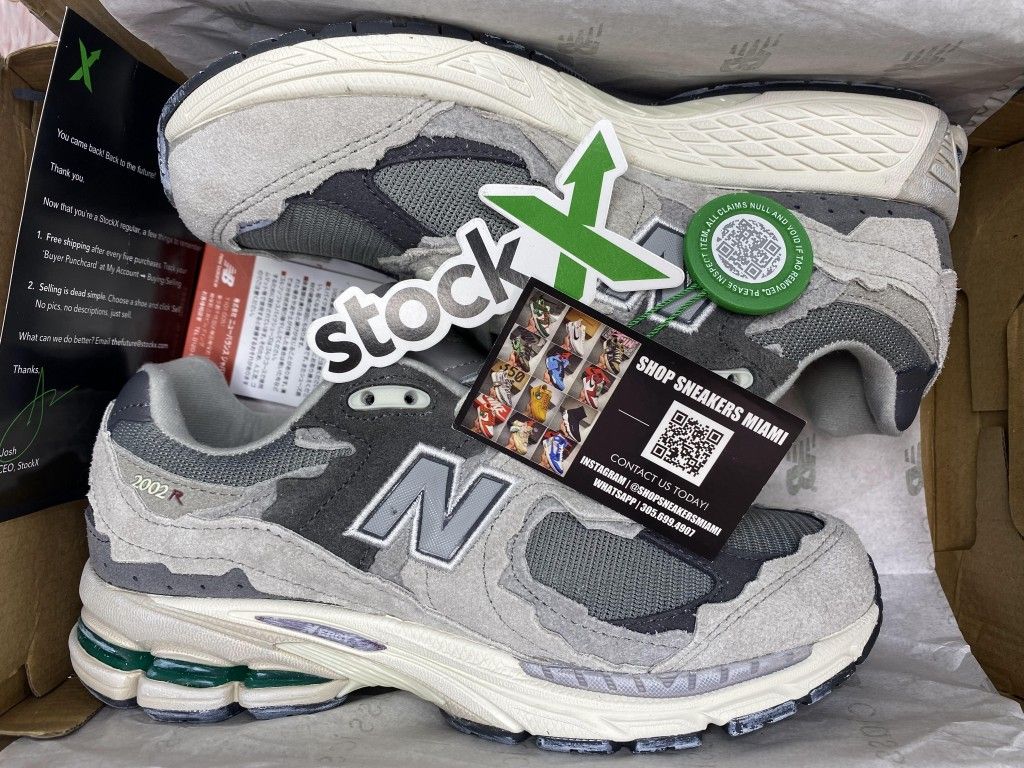 NEW BALANCE NB 2002R PROTECTION PACK RAIN CLOUD GREY BLACK WHITE NEW SALE  SNEAKERS SHOES MEN SIZE   C2 for Sale in Miami, FL - OfferUp