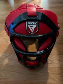 RDX Boxing Headgear, MMA Training, Adjustable Padded