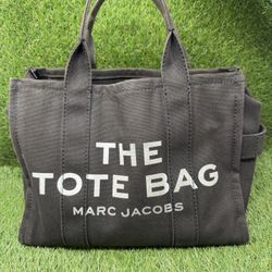 MARC JACOBS The Tote Bag Medium Canvas Brown Distressed Bag